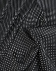 Black Printed Poly Poplin 10 - Fabrics4Fashion