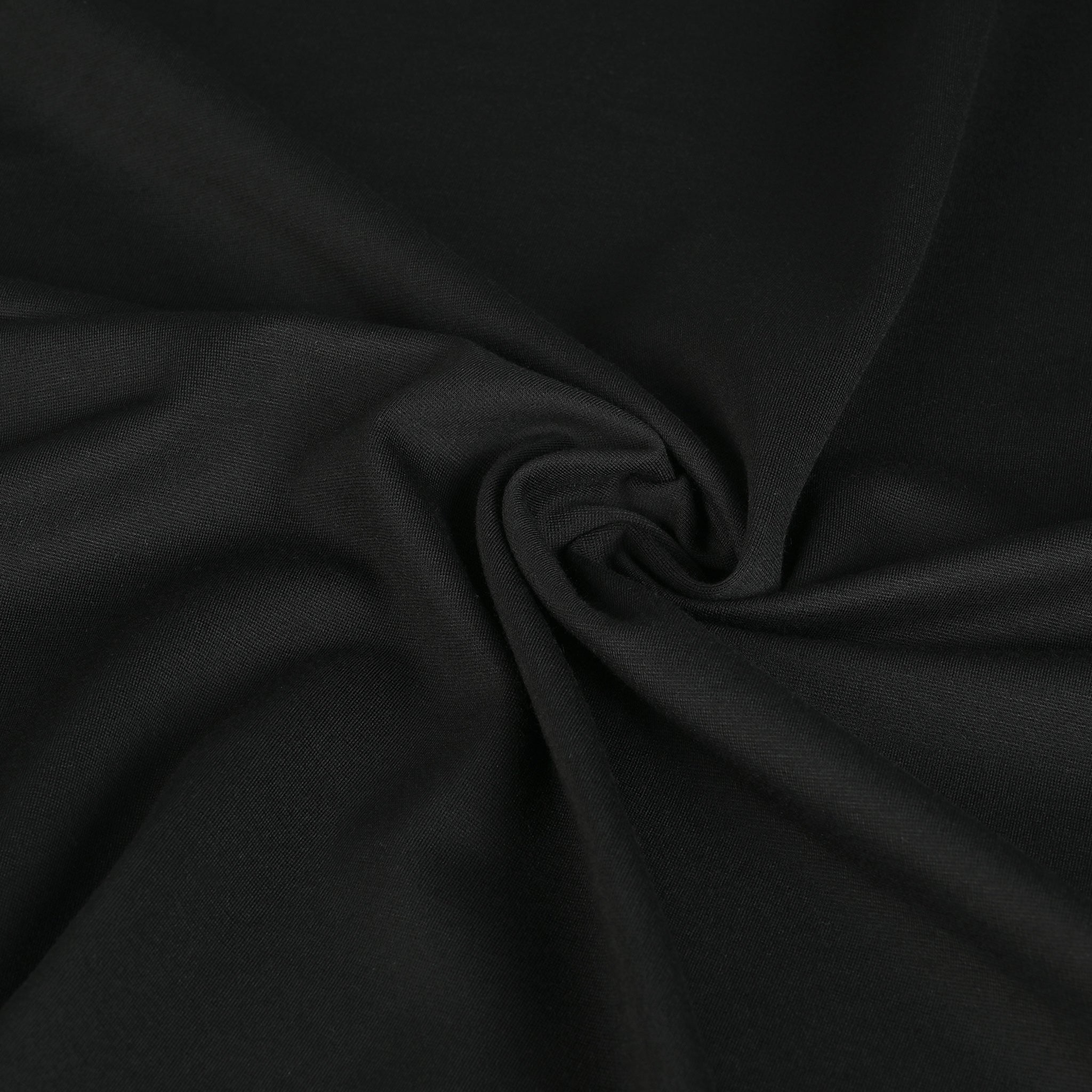 Black Punto Roma Knit 1847 - Fabrics4Fashion