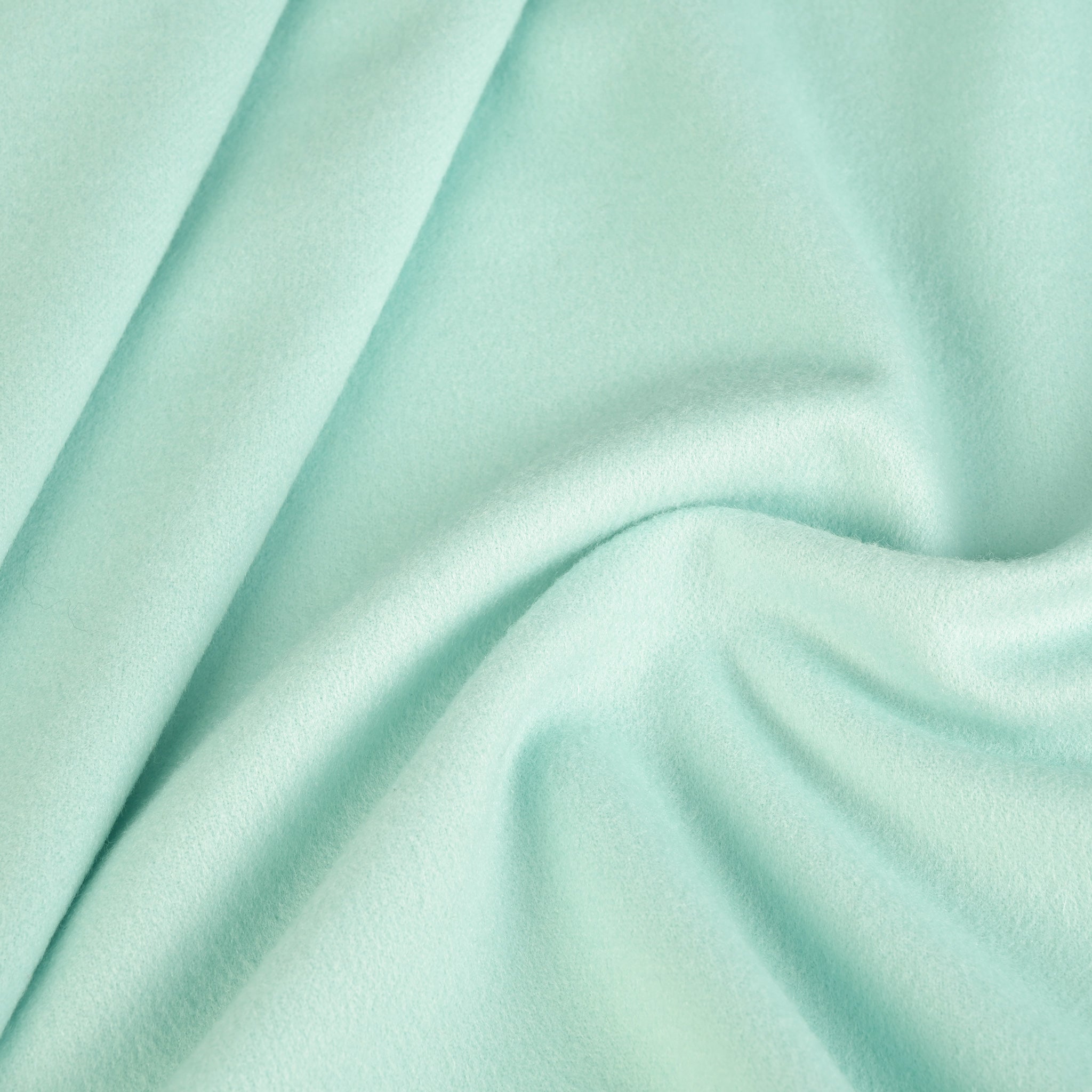 Acqua Green Light Melton 2503 - Fabrics4Fashion