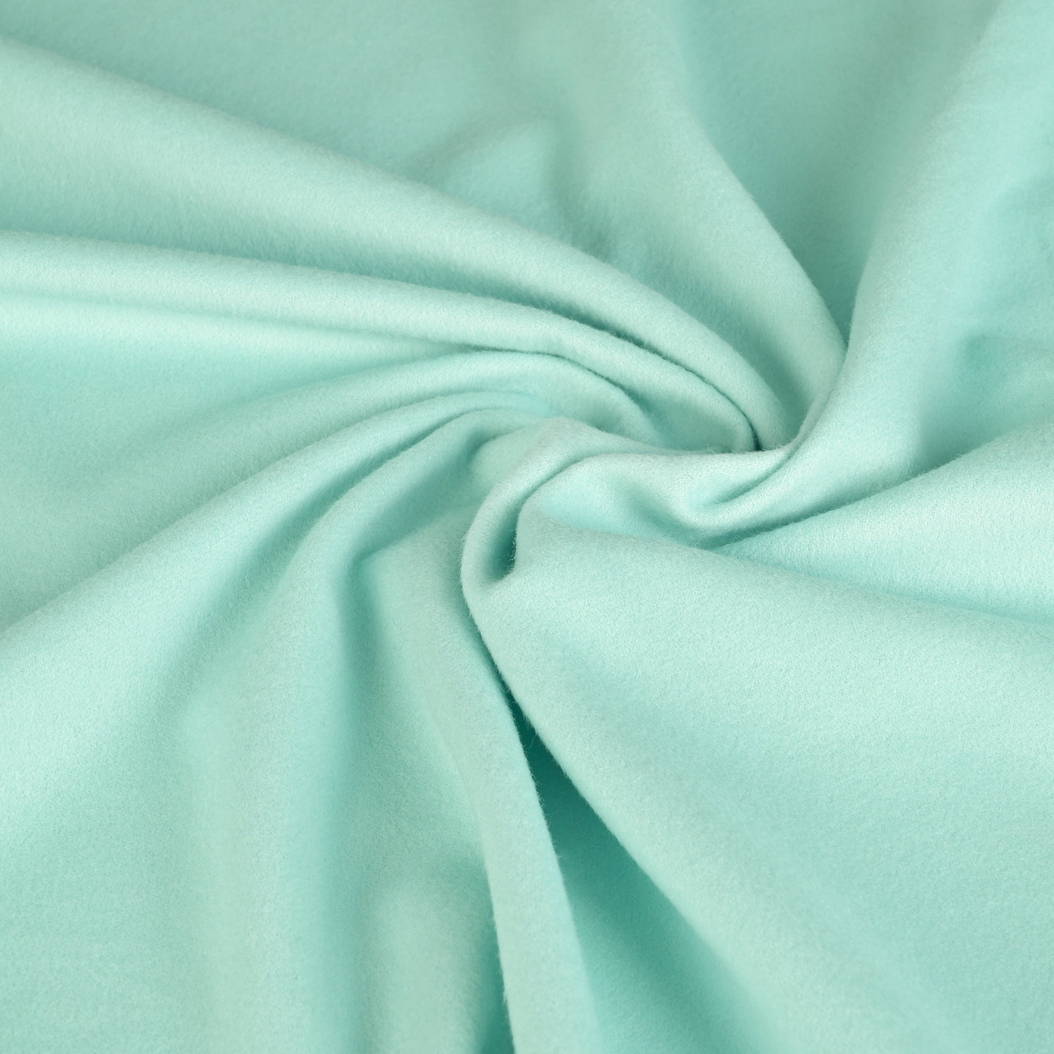 Acqua Green Light Melton 2503 - Fabrics4Fashion