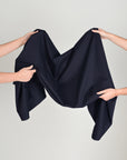 Midnight Blue Stretch Cotton Fabric 3292