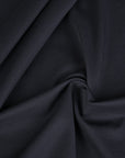 Midnight Blue Stretch Cotton Fabric 3292
