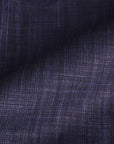 Denim Print Waxed Linen Fabric 42 - Fabrics4Fashion