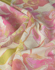 Ivory Pink Floral Print 558