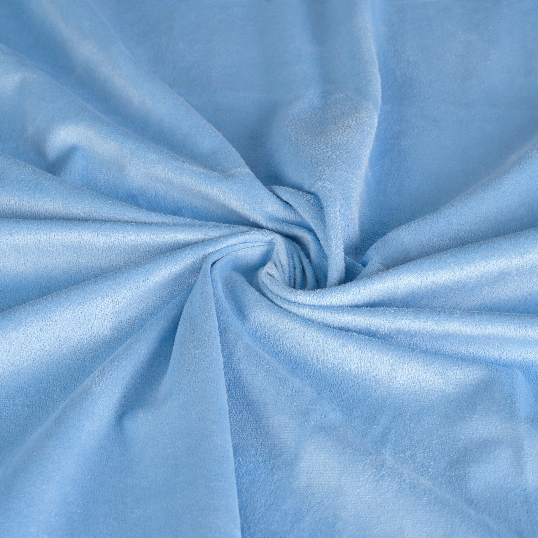 Baby Blue Suede Fabric 4962 – Fabrics4Fashion - Main Image