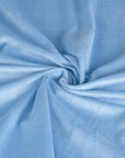 Baby Blue Suede Fabric 4962
