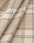 Beige Check Coating Fabric 95449