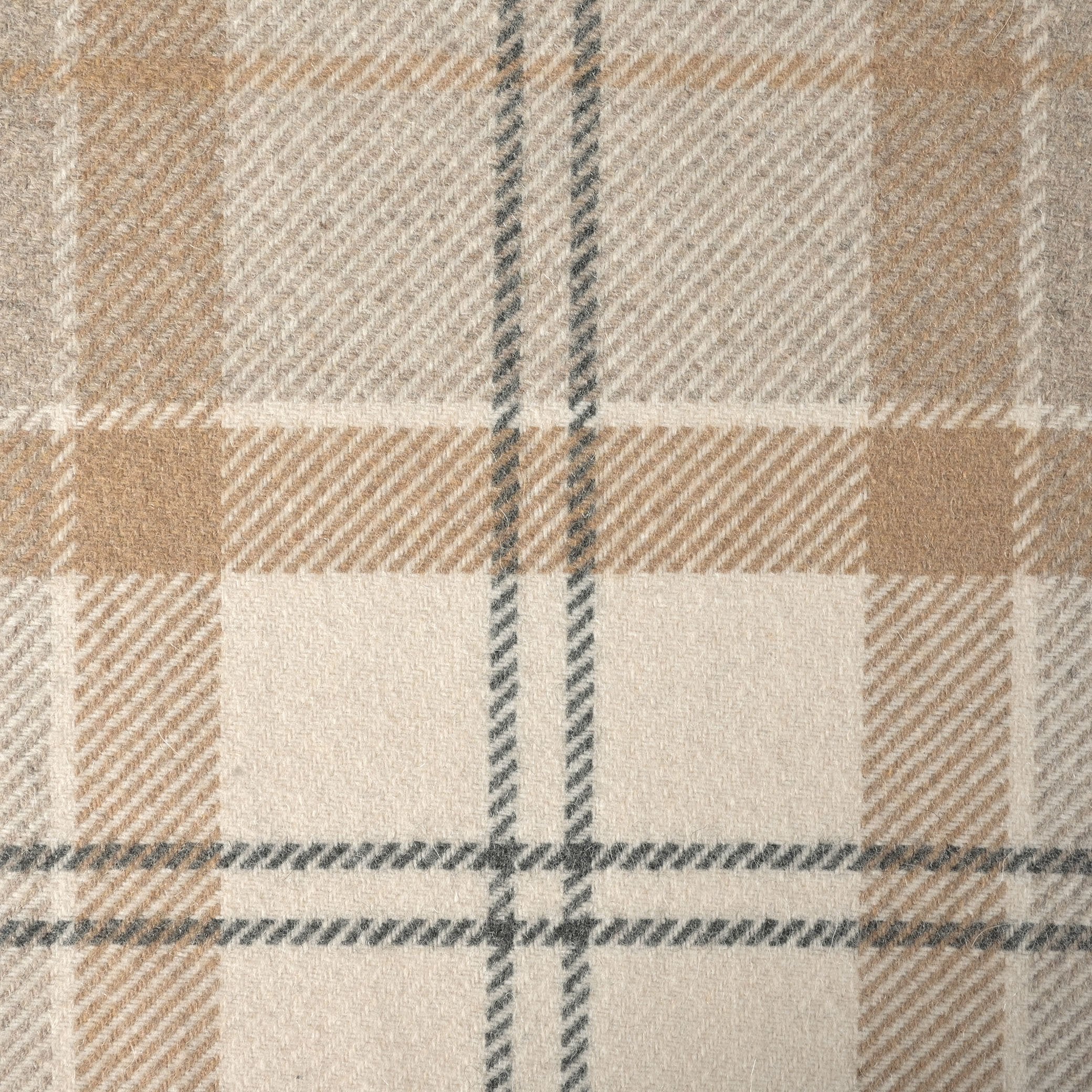 Beige Check Coating Fabric 95449