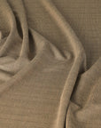 Beige Shiny Suiting Fabric 11107
