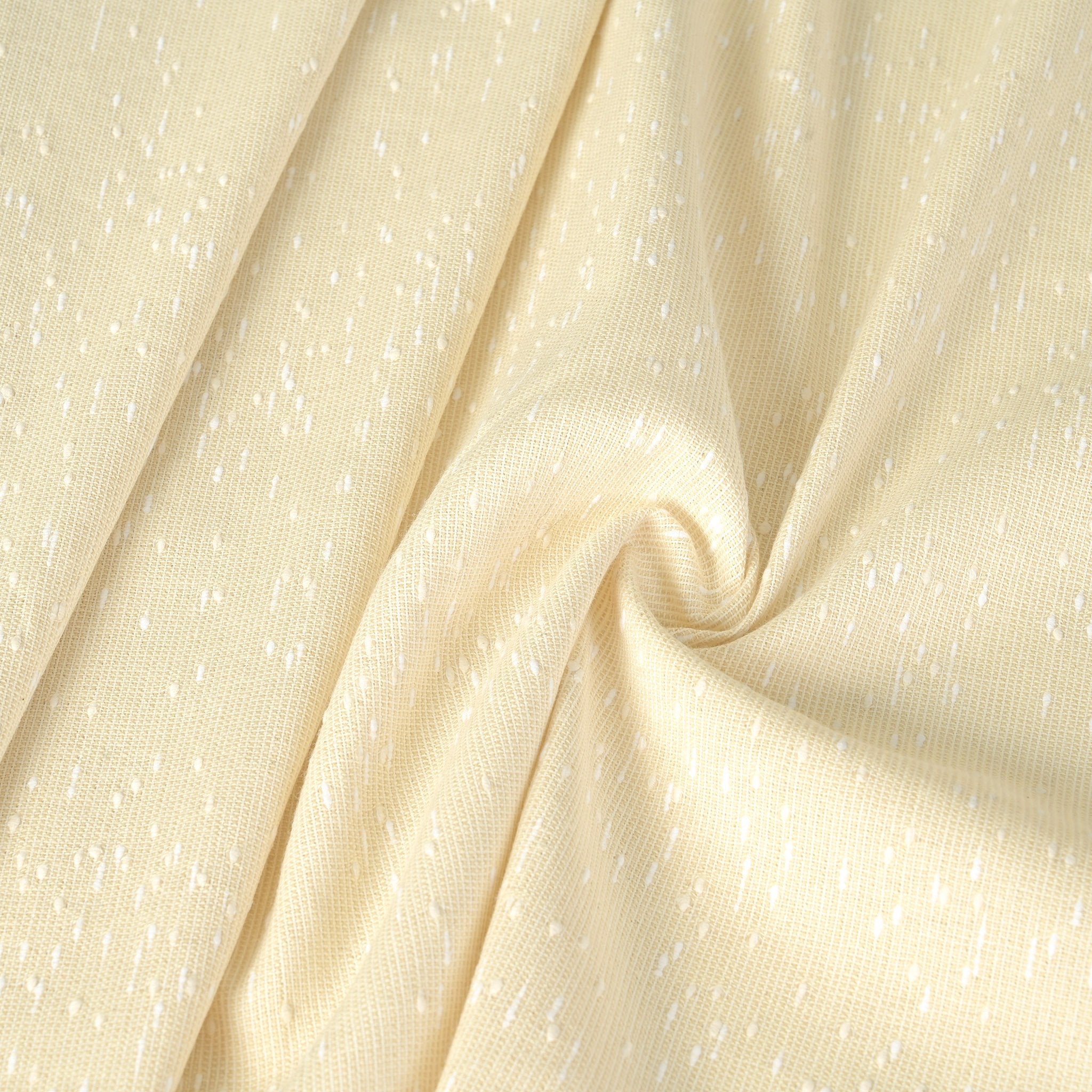 Beige Textured Canvas Fabric 11083