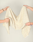 Beige Tweed Fabric 11087
