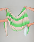 Beige and Green Gradient Jersey 6831
