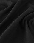 Black Bouclé Coating Fabric 12035
