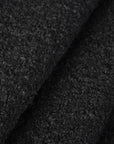 Black Bouclé Coating Fabric 93144