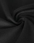 Black Cashmere Coating Fabric 8413