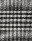 Black Check Coating Fabric 8002