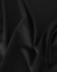 Black Checkered Suiting Fabric 1796