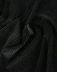Black Corduroy Fabric 1057