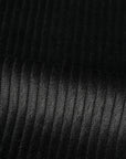 Black Corduroy Fabric 1057