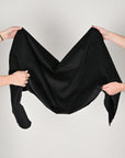 Black Corduroy Fabric 1497