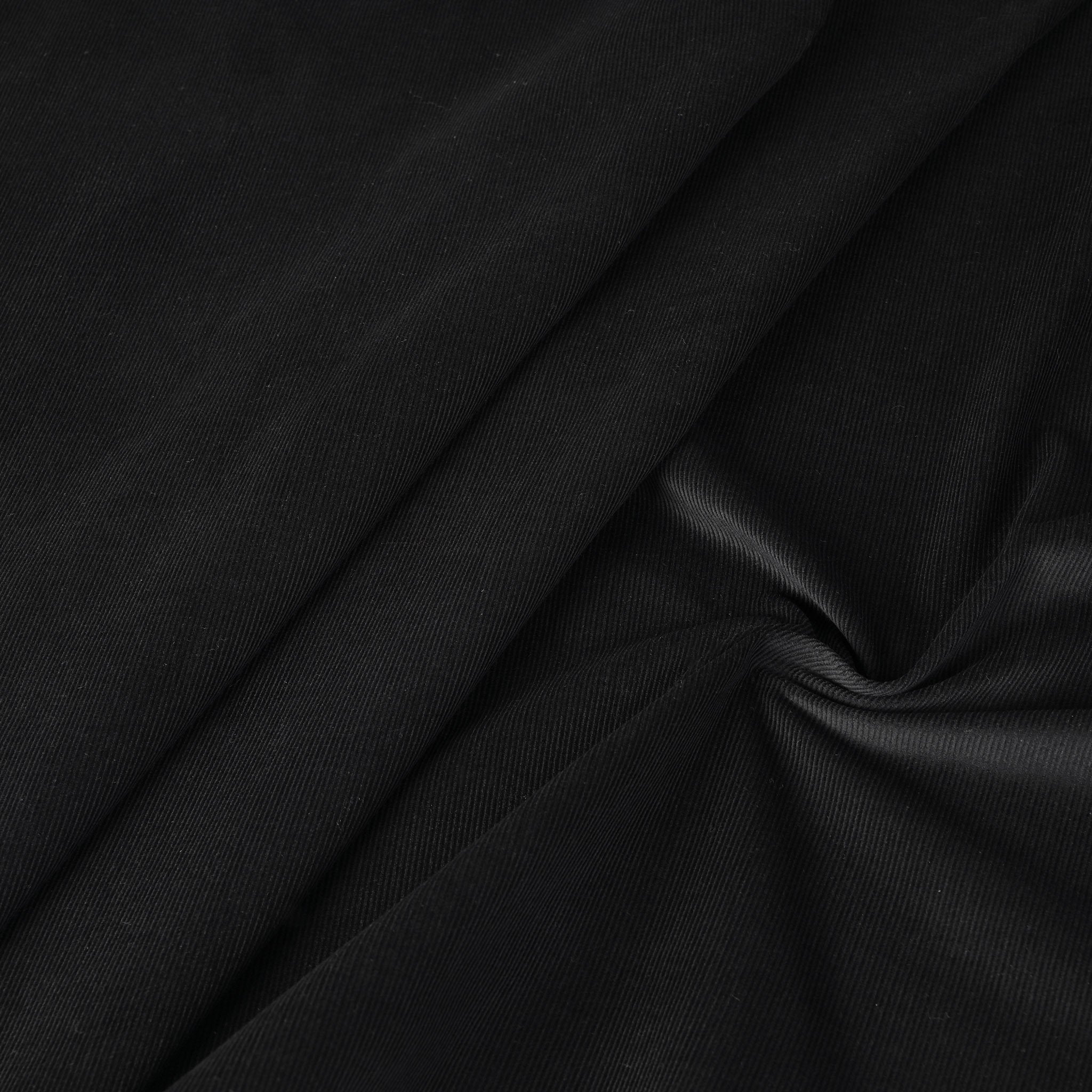 Black Corduroy Fabric 1497