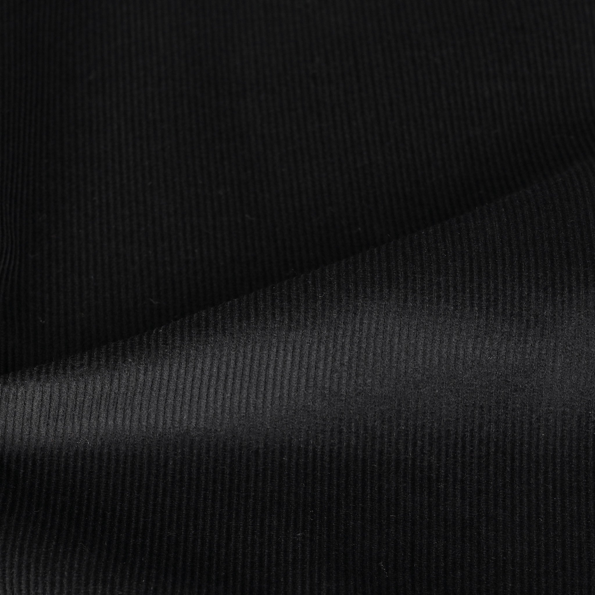 Black Corduroy Fabric 1497