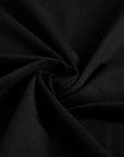 Black Corduroy Fabric 3879