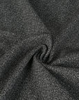 Black Double Weave Jersey Fabric 11084