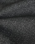 Black Double Weave Jersey Fabric 11084
