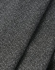 Black Double Weave Jersey Fabric 11084