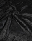 Black Faux Fur Fabric 95435