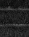 Black Fringe Fabric 3587