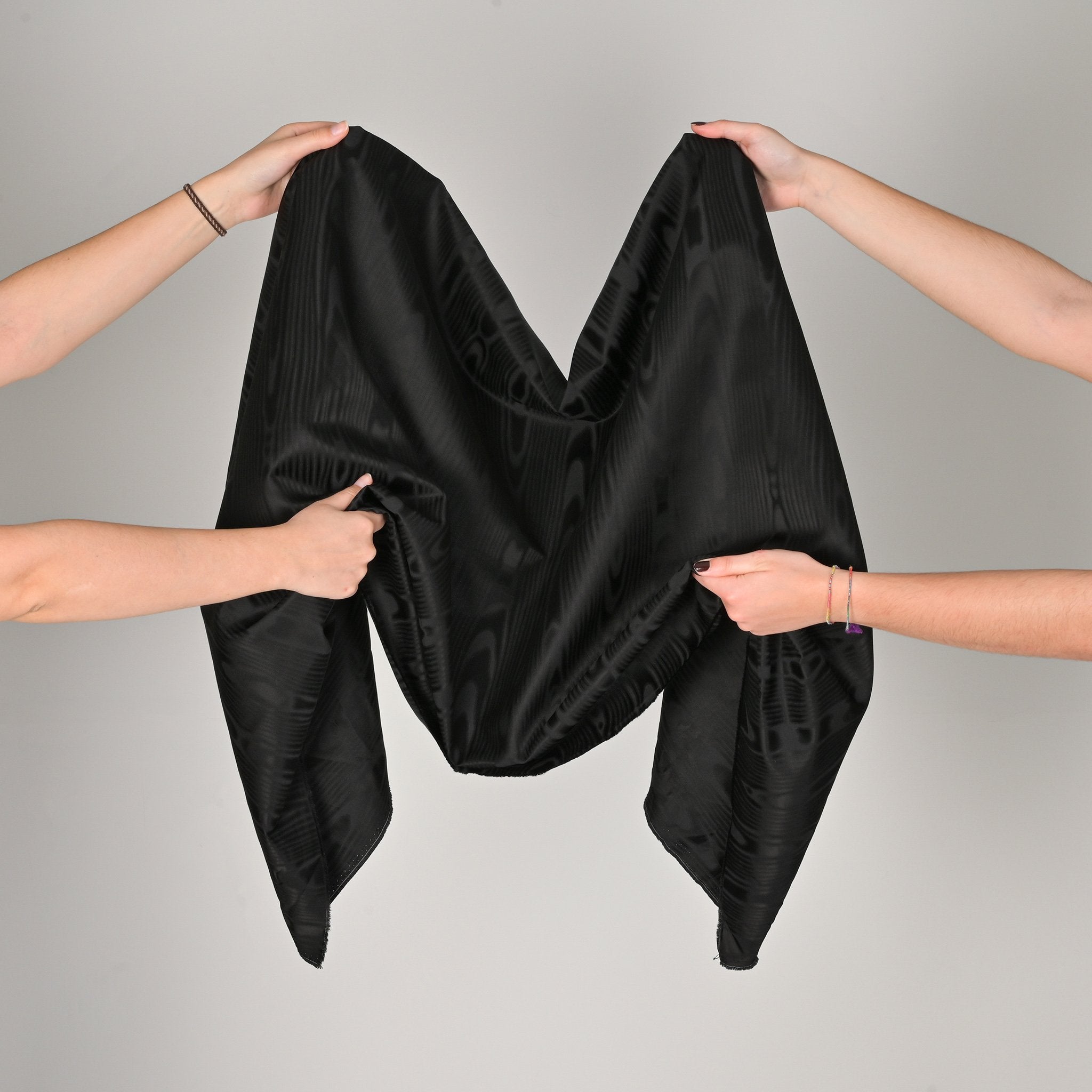 Black Grosgrain Fabric 2759