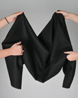 Black Heavy Canvas Fabric 7417