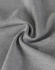 Black Herringbone Suiting Fabric 3811