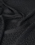 Black Jacquard Fabric 11133