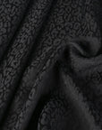 Black Jacquard Fabric 11133