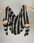 Black Jacquard Fabric 5402