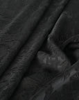 Black Jacquard Fabric 8223