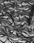 Black Lace Fabric 3594