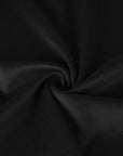 Black Melton Coating Fabric 10667