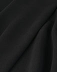 Black Melton Coating Fabric 1596