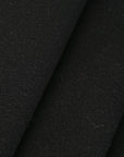 Black Melton Coating Fabric 1596