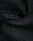 Black Melton Coating Fabric 95429