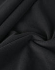 Black Melton Coating Fabric 95429