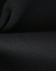 Black Melton Coating Fabric 95429