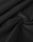 Black Melton Fabric 12034