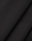 Black Melton Fabric 12034