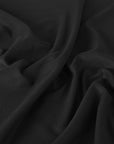 Black Melton Fabric 12034