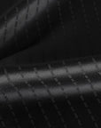 Black Pinstriped Suiting Fabric 7053
